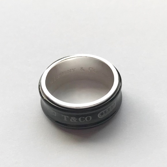 Tiffany Co Jewelry Tiffany Co 7 Ny Titanium Silver Ring Poshmark